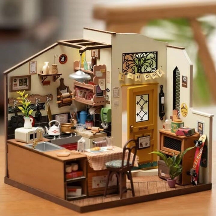 La Cuisine Rétro - La Maquette en Bois®