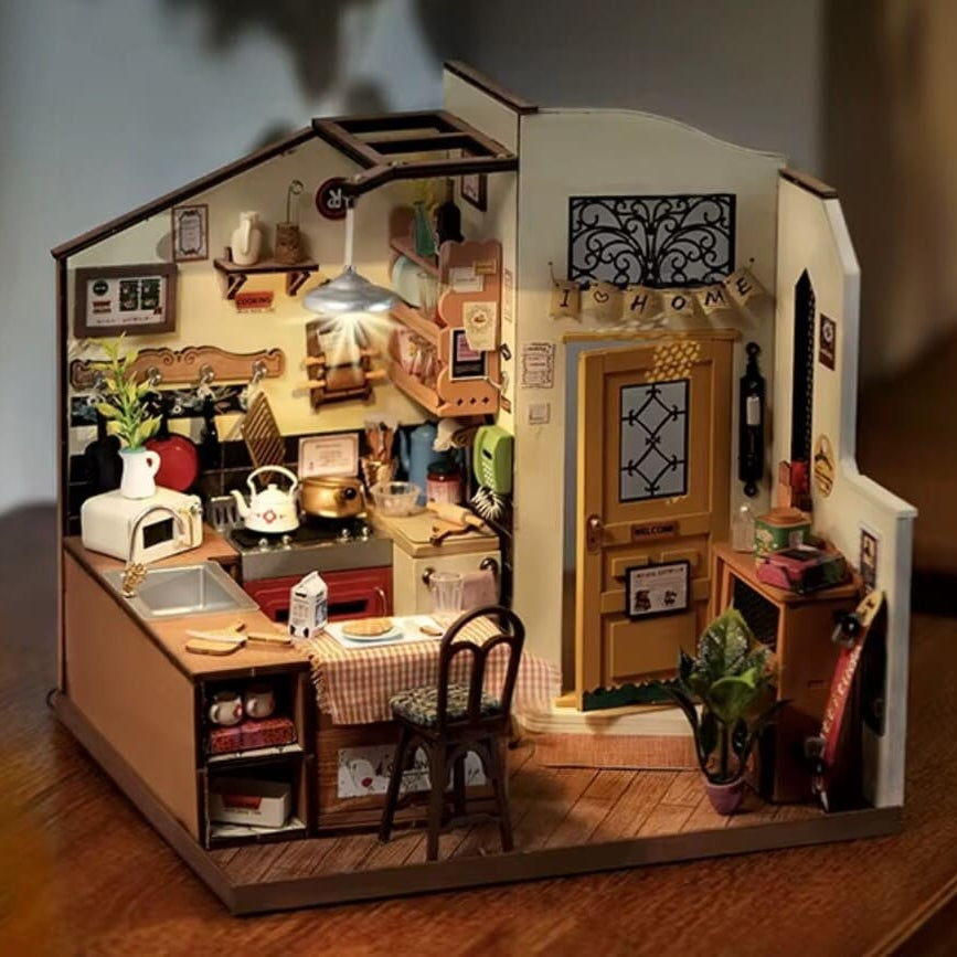 La Cuisine Rétro - La Maquette en Bois®