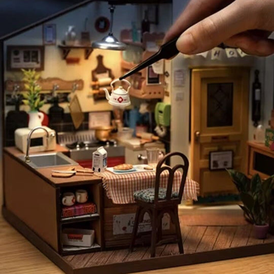 La Cuisine Rétro - La Maquette en Bois®