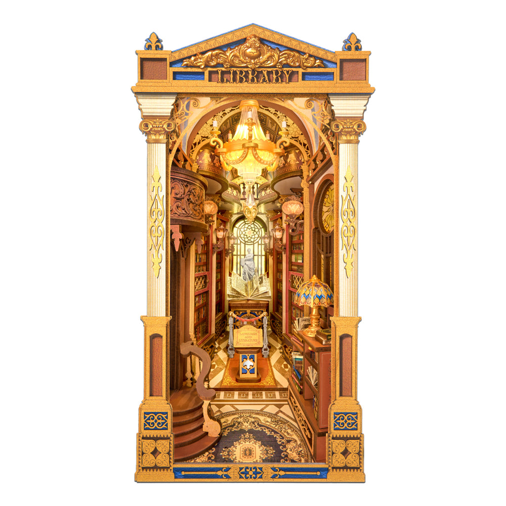 Bibliothèque des Merveilles - La Maquette en Bois®