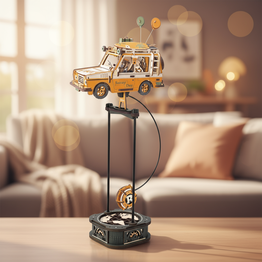 Voiture Balancier de Voyage - La Maquette en Bois®