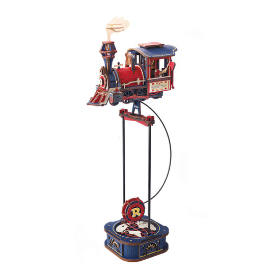 La Locomotive Suspendue - La Maquette en Bois®