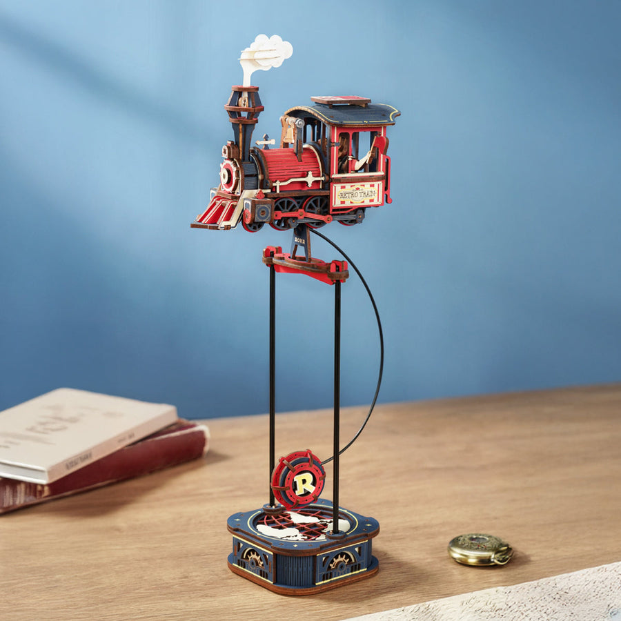 La Locomotive Suspendue - La Maquette en Bois®