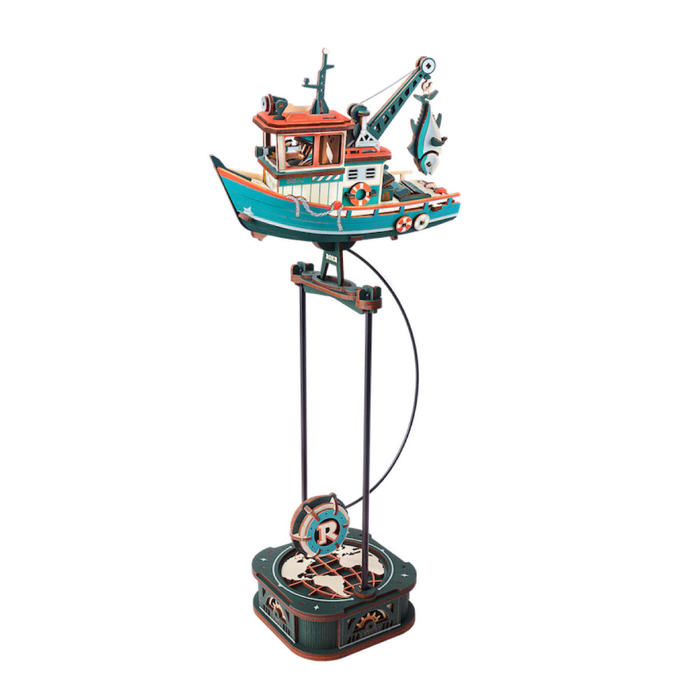 Le Chalutier Suspendu - La Maquette en Bois®