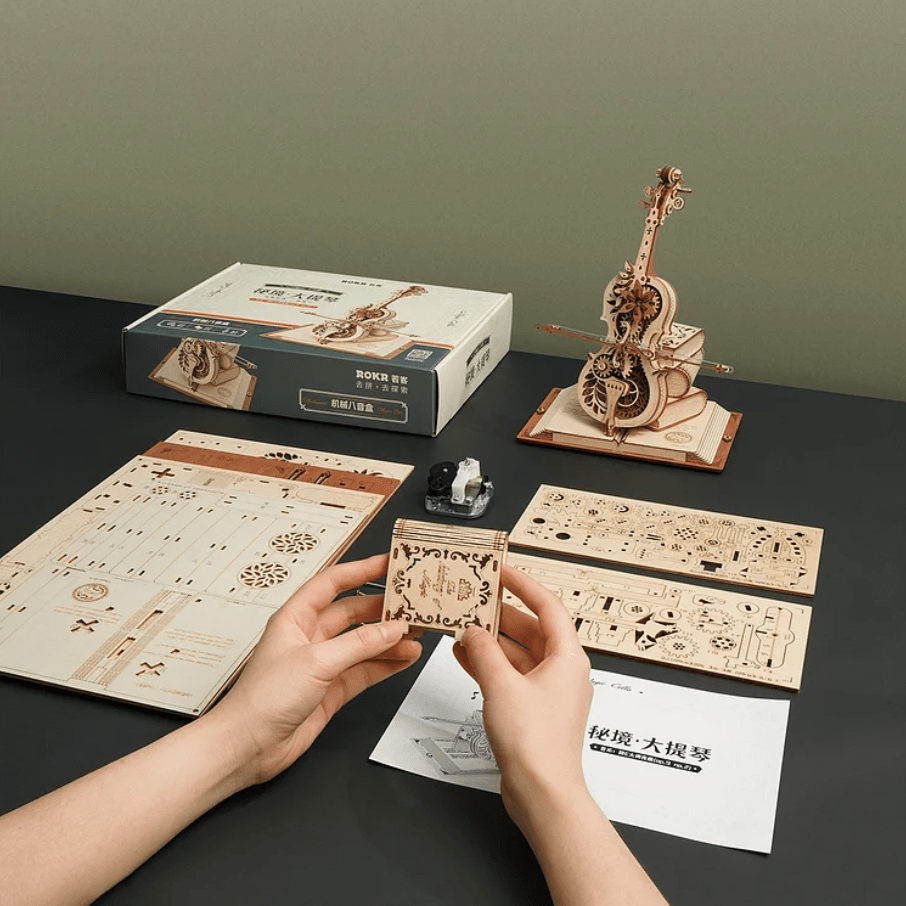 Le violoncelle Magique - La Maquette en Bois® - La Maquette en Bois