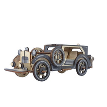 Charger l&#39;image dans la galerie, Puzzle 3D Roadster Vintage en Bois
