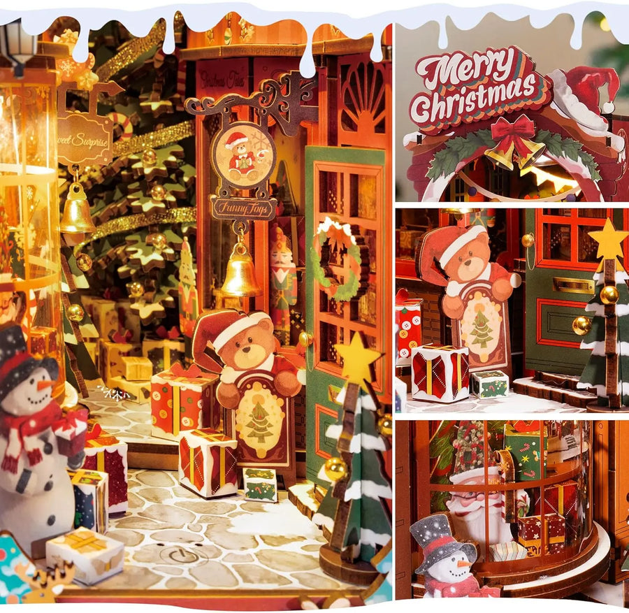 Les Rues Magiques de Noël - La Maquette en Bois®