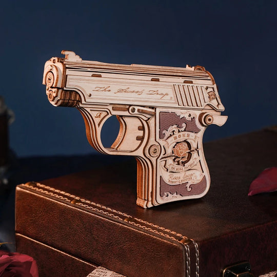Pistolet de la Justice - La Maquette en Bois®