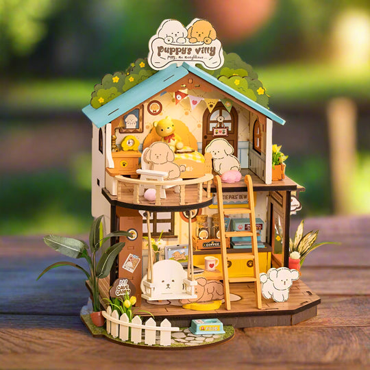 Maison des toutous enchantés - La Maquette en Bois®