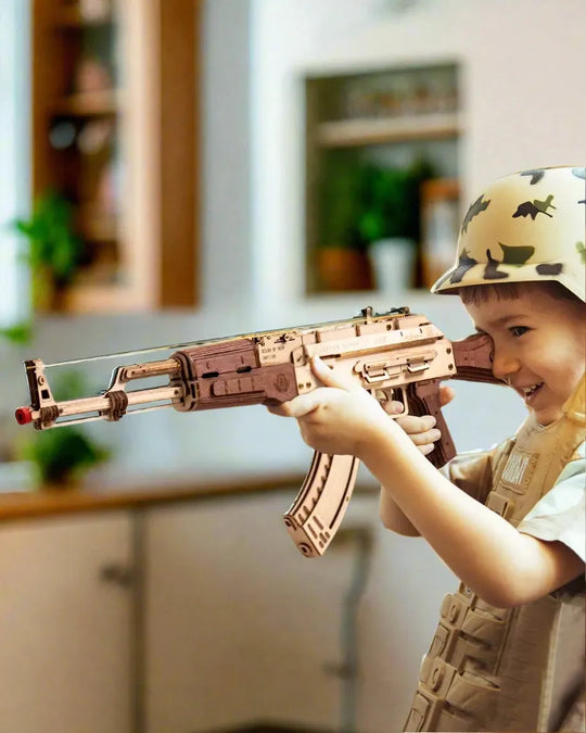 Fusil AK47 en Bois - La Maquette en Bois®