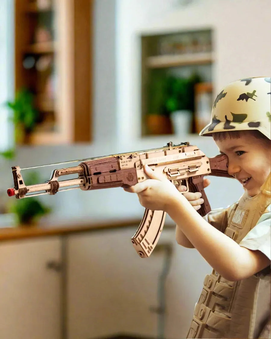 Fusil AK47 en Bois - La Maquette en Bois®