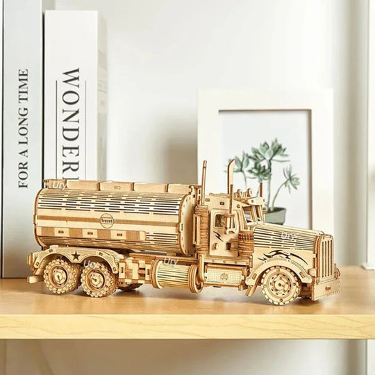 Puzzle 3D La grande citerne tirelire en Bois