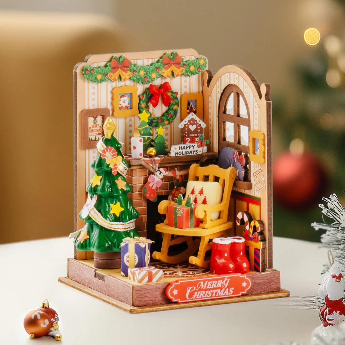 La Cheminée Enchantée - La Maquette en Bois®