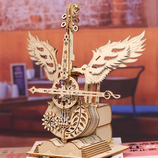 Violon Ailé Mécanique - La Maquette en Bois®