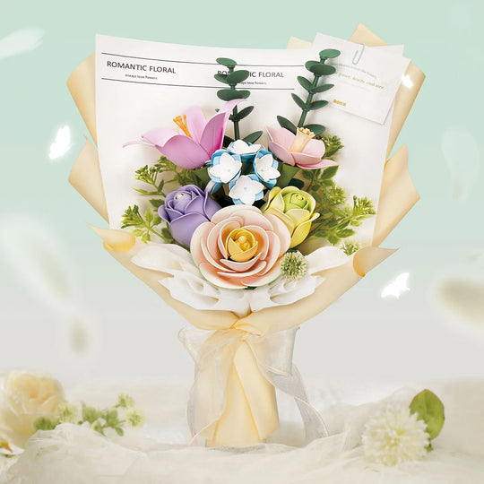 Bouquet Éternel - La Maquette en Bois®