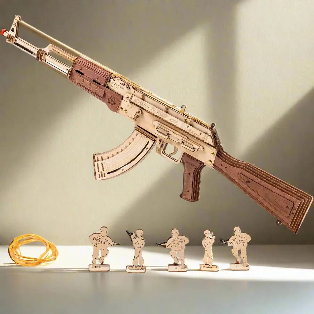 Fusil AK47 en Bois - La Maquette en Bois®