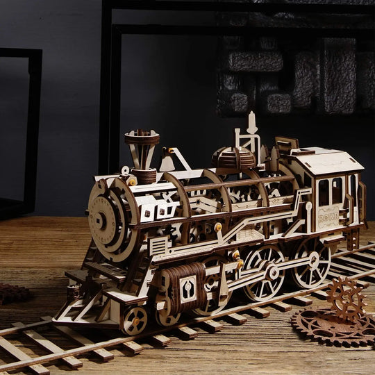 Locomotive des Âges - La Maquette en Bois®