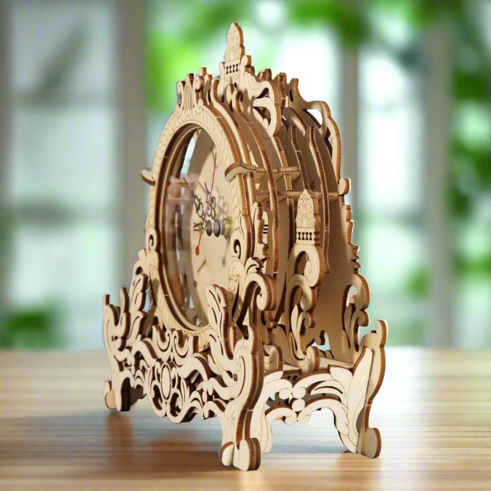Horloge Baroque Royale - La Maquette en Bois®