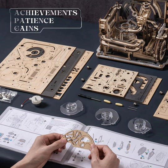 Usine Marbre Night City - La Maquette en Bois