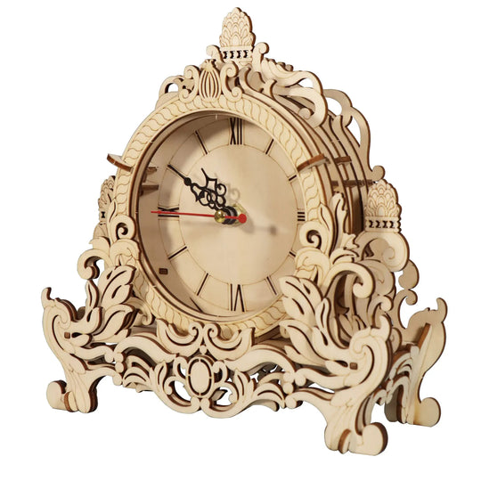 Horloge Baroque Royale - La Maquette en Bois®