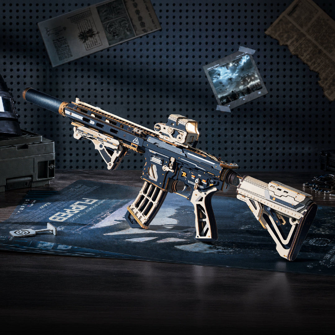 Fusil d'Assaut M416 - La Maquette en Bois®