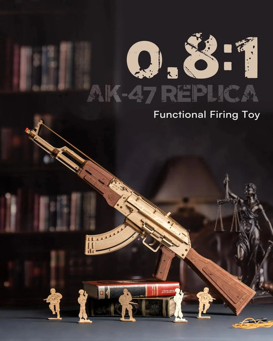 Fusil AK47 en Bois - La Maquette en Bois®