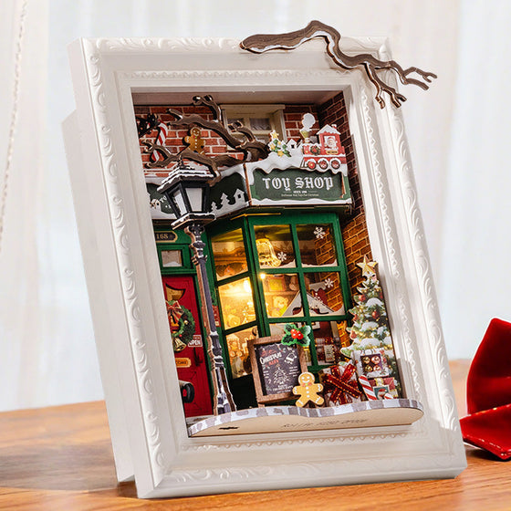 Boutique de Jouets du Père Noël - La Maquette en Bois®
