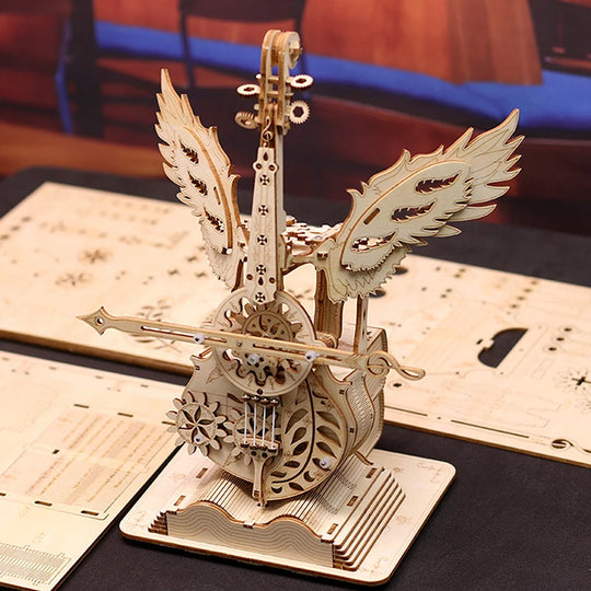 Violon Ailé Mécanique - La Maquette en Bois®