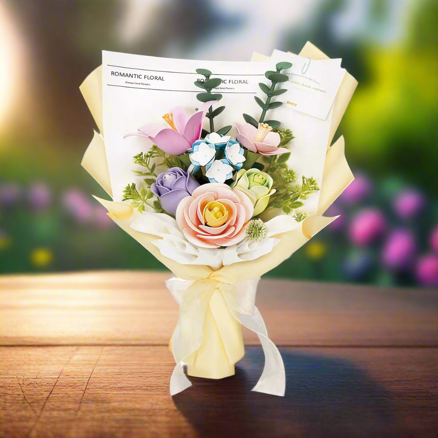 Bouquet Éternel - La Maquette en Bois®