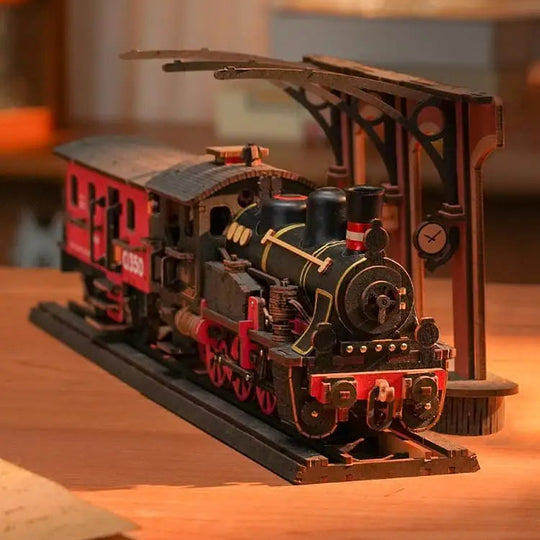 Le Train à Vapeur Traditionnel - La Maquette en Bois®