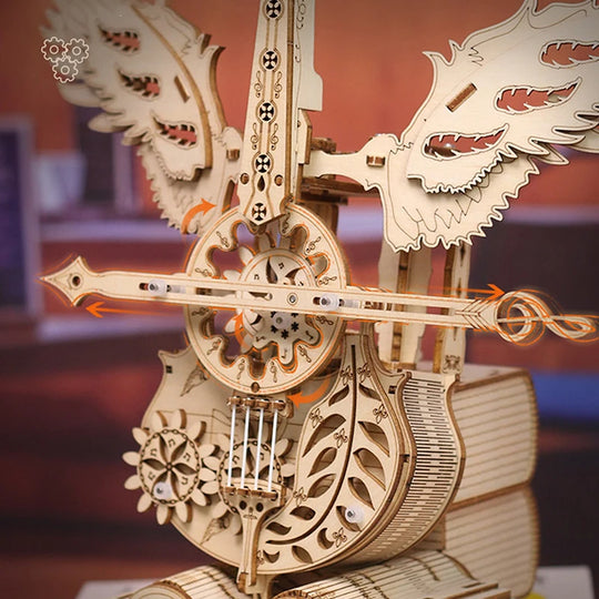 Violon Ailé Mécanique - La Maquette en Bois®