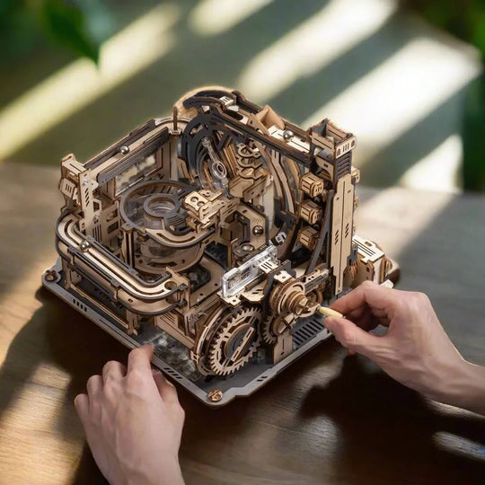 Usine Marbre Night City - La Maquette en Bois