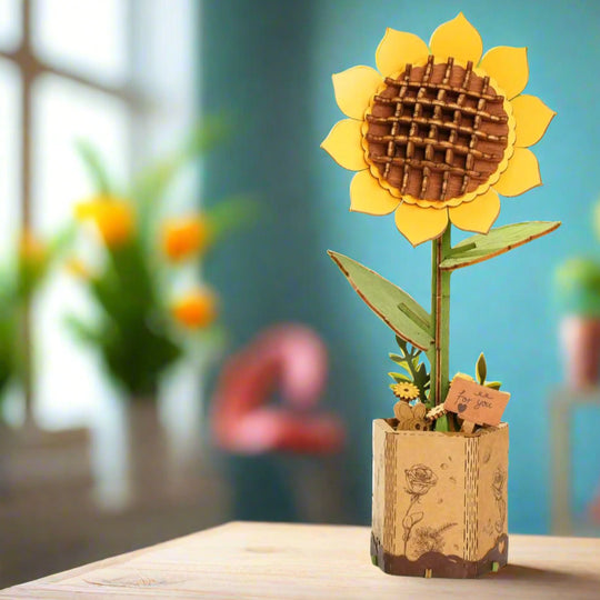 Tournesol Radieux - La Maquette en Bois®