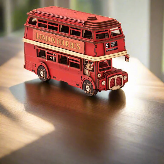 Puzzle 3D Le Routemaster de Londres en Bois
