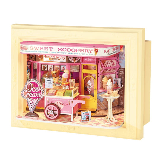 Le Glacier Sweet Scoopery - La Maquette en Bois®