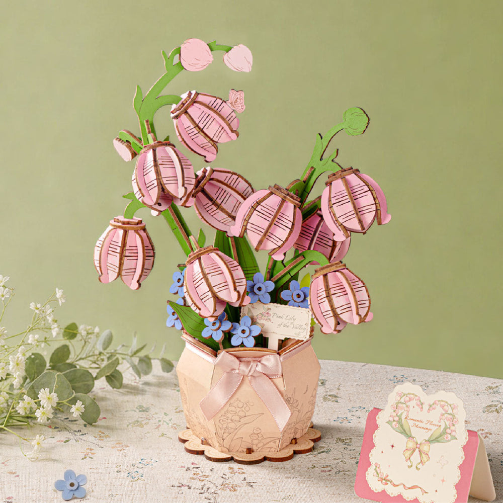 Le Muguet Rosé - La Maquette en Bois®