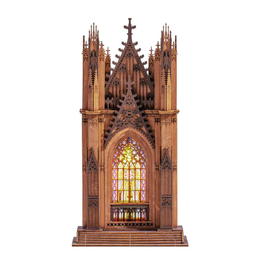 La Cathédrale des Tours Jumelles - La Maquette en Bois®