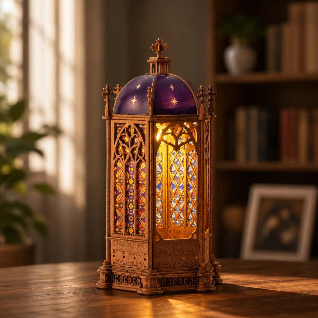 La Cathédrale du Dôme Étoilé - La Maquette en Bois®