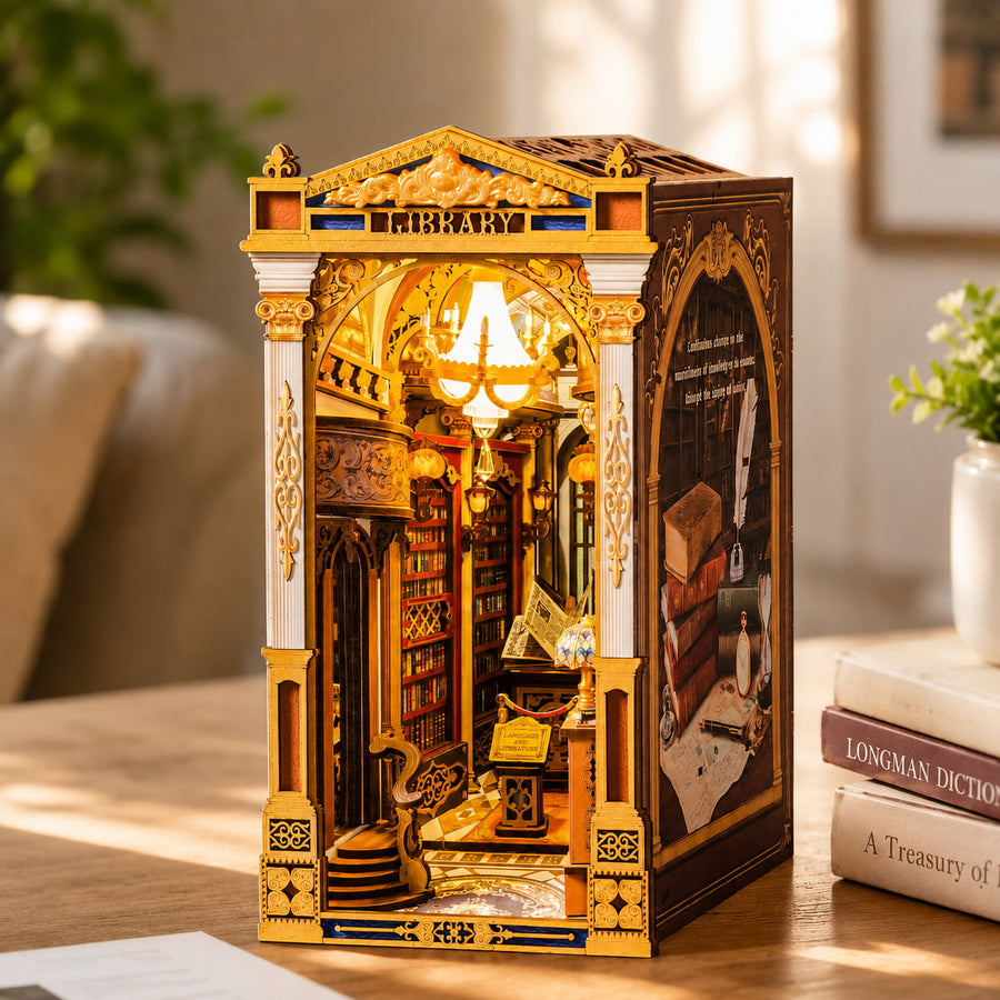 Bibliothèque des Merveilles - La Maquette en Bois®