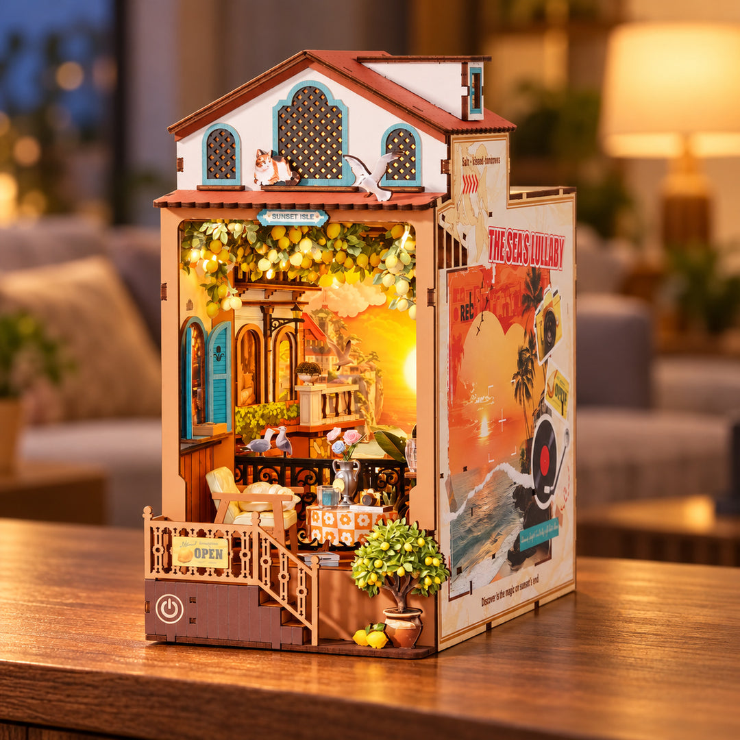 La Terrasse des Citrons d'Or - La Maquette en Bois®