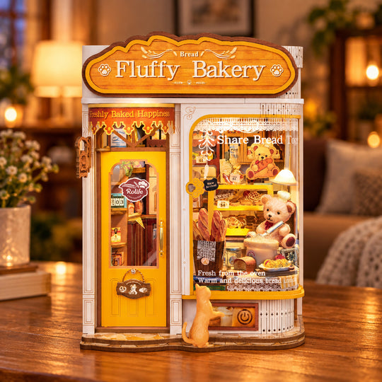 La Boulangerie des Pattes Dorées - La Maquette en Bois®