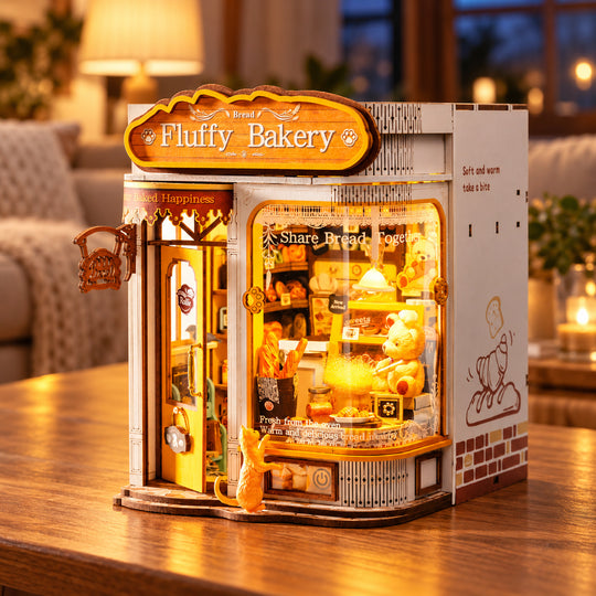 La Boulangerie des Pattes Dorées - La Maquette en Bois®