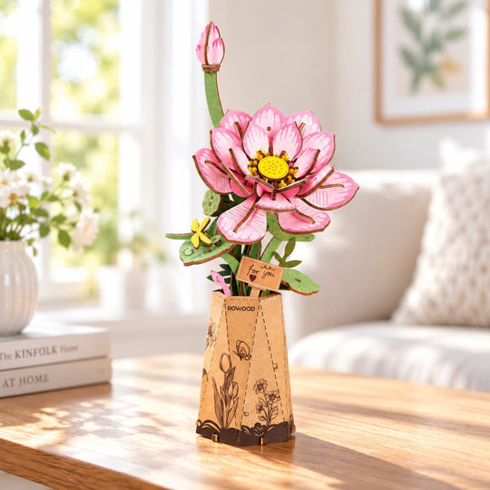 Le Lotus Serein - La Maquette en Bois®