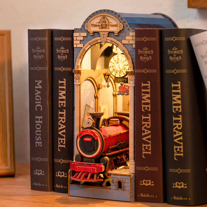 Le Train du Temps - La Maquette en Bois®
