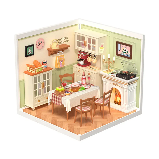 Soirée Gourmande Miniature - La Maquette en Bois®