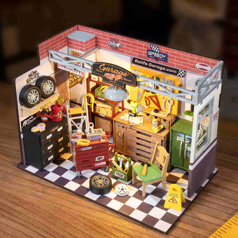 Atelier Mécano Vintage - La Maquette en Bois®