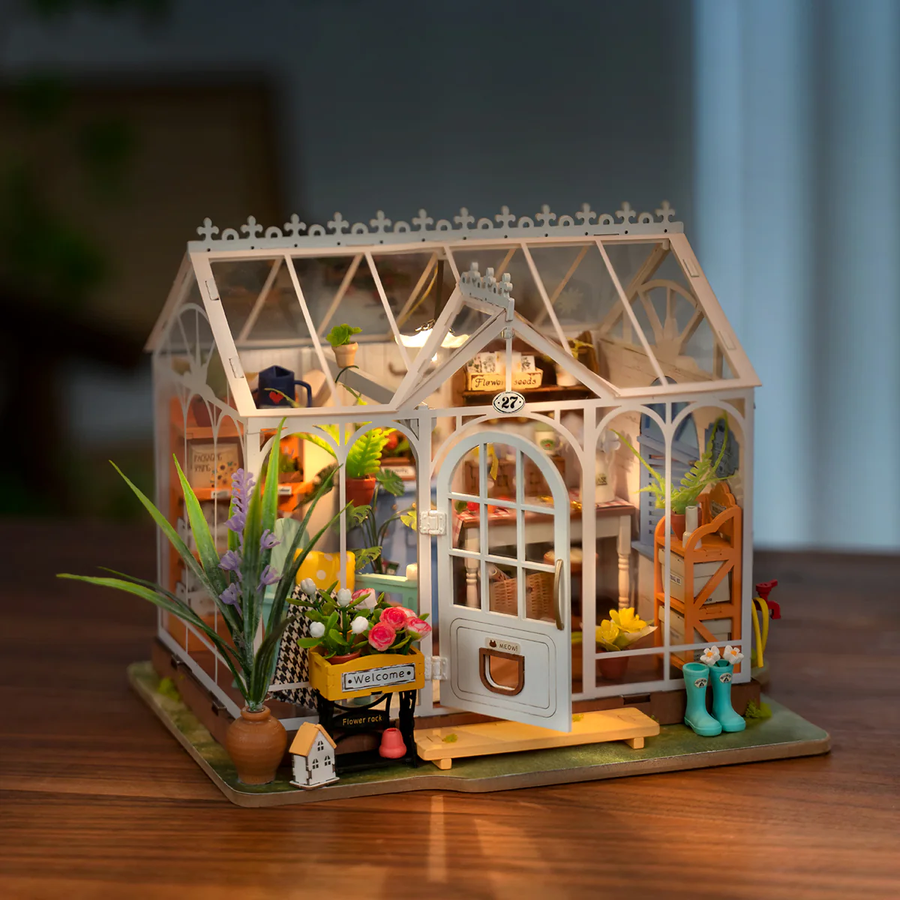 Serre de Jardin Enchantée - La Maquette en Bois®