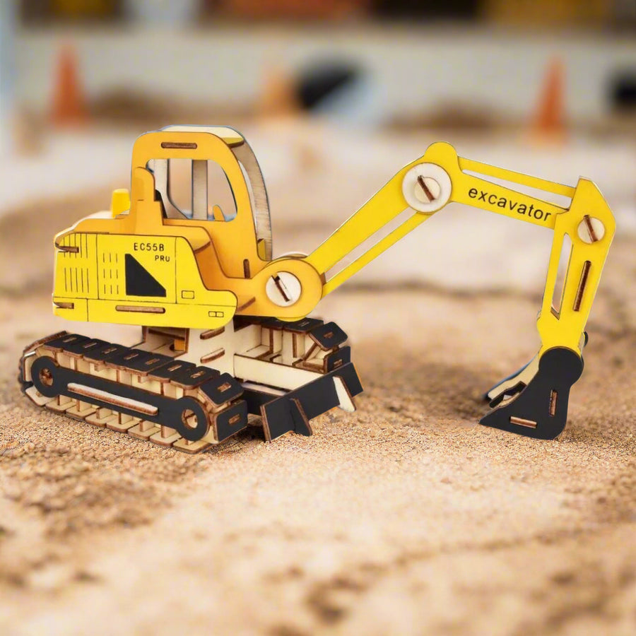 Excavateur Chenillé - La Maquette en Bois®