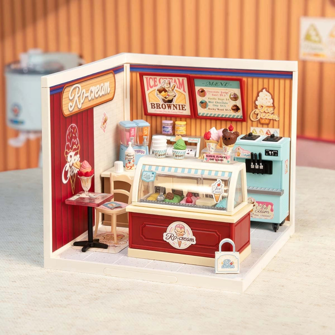 Le Comptoir des Glaces - La Maquette en Bois®