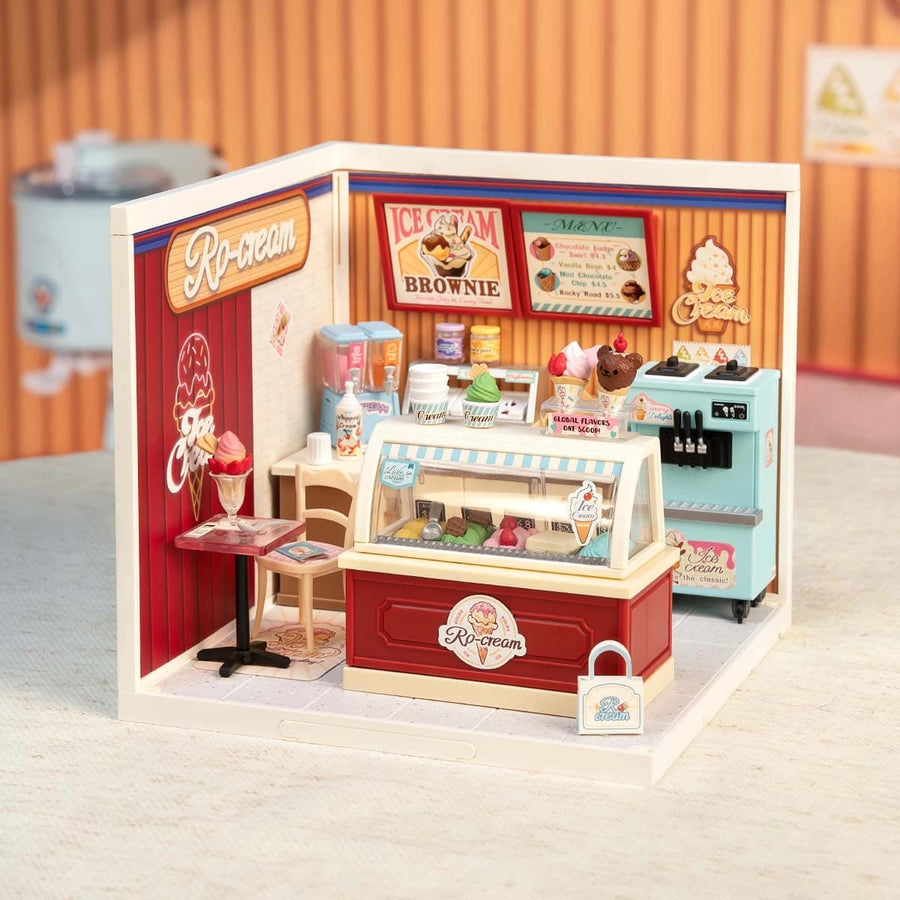 Le Comptoir des Glaces - La Maquette en Bois®